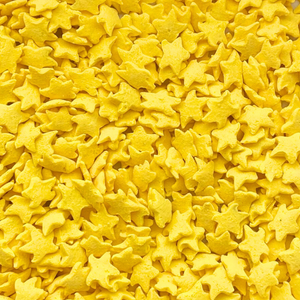 Confetti Estrellas - Amarillo 80 grs
