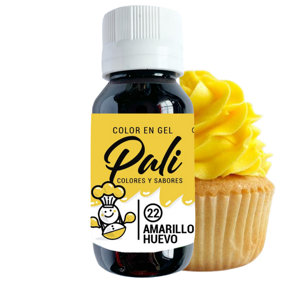 Color en gel - Amarillo Huevo 40ml