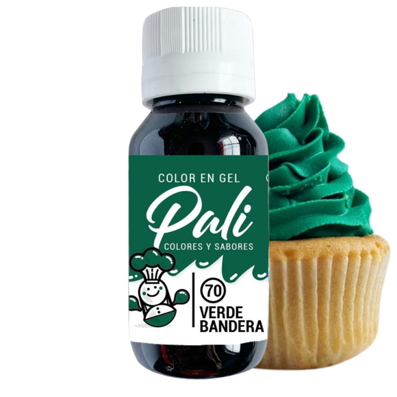 Color en gel - Verde Bandera 40ml