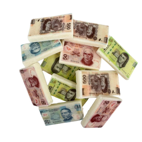 Figuras Fondant- Billetes 80grs