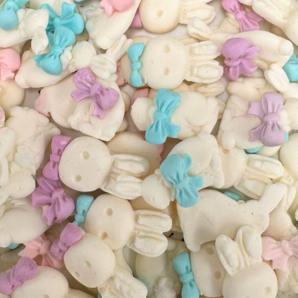 Figuras Fondant- Conejitos 80grs