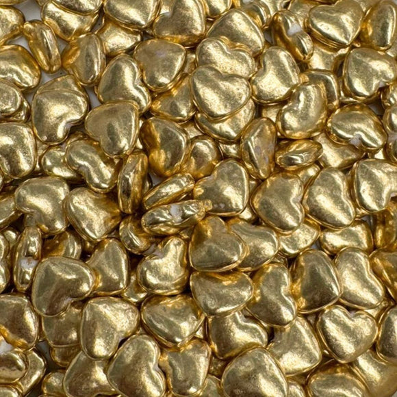 Figura Metalica- Corazon Oro 50grs