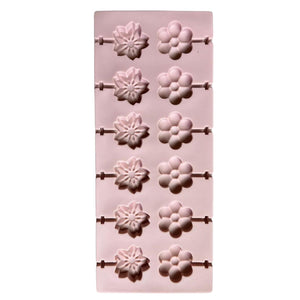 Molde- Paletas Flores