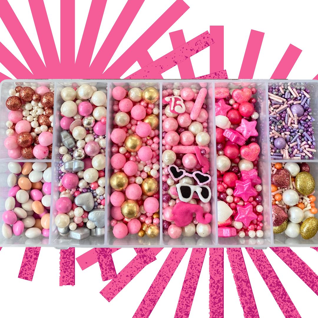 Sprinkle Box-Barbie Girl – PALI COLORES Y SABORES