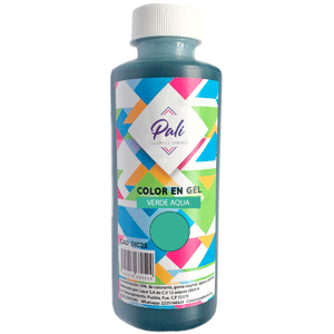 Color en gel - Verde Aqua 125ml