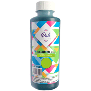 Color en gel - Verde Limón 125ml