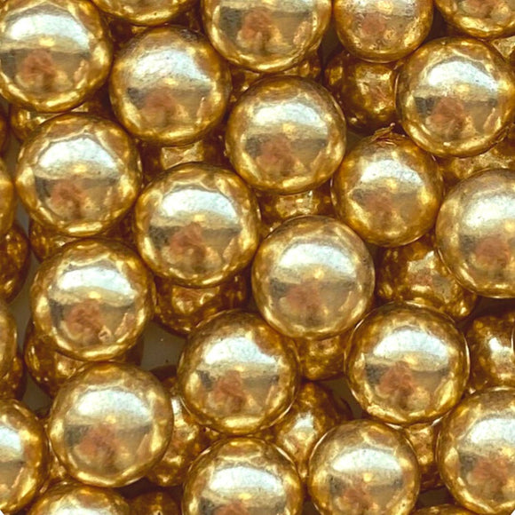 Perla Metalica Grande- Oro 50grs